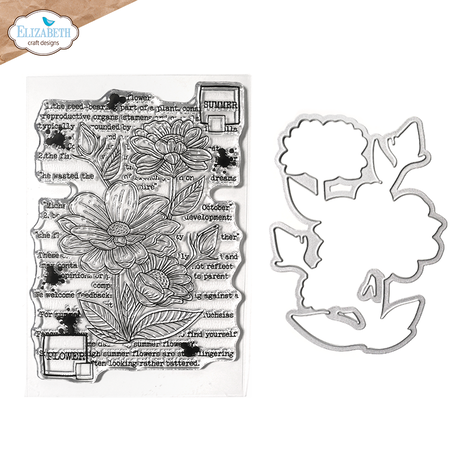 Elizabeth Craft Designs In the Garden Stamp and Die Set Summer Flower (CSD414) Elizabeth Craft Designs In the Garden Stamp and Die Set Summer Flower (CSD414)