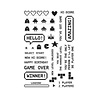 Hero Arts Retro Game Clear Stamps (CM781) Hero Arts Retro Game Clear Stamps (CM781)