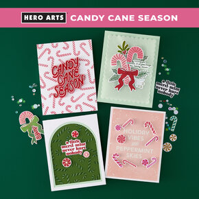 Hero Arts Candy Cane Season