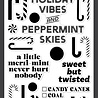 Hero Arts Candy Cane Season Clear Stamps A Little Merri-Mint (CM812) Hero Arts Candy Cane Season Clear Stamps A Little Merri-Mint (CM812)