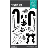 Hero Arts Candy Cane Season Clear Stamps Candy Cane Swag (CM813)