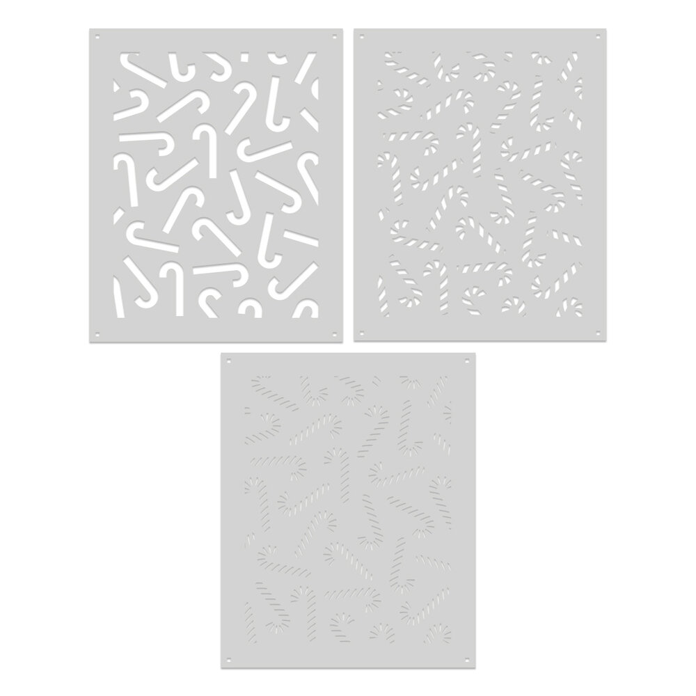 Hero Arts Candy Cane Season Color Layering Stencil Candy Cane Toss Up (SA308) Hero Arts Candy Cane Season Color Layering Stencil Candy Cane Toss Up (SA308)
