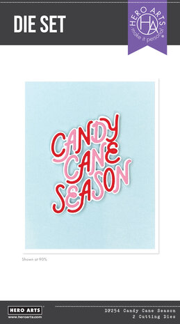 Hero Arts Candy Cane Season Die Set Candy Cane Season (DF254) Hero Arts Candy Cane Season Die Set Candy Cane Season (DF254)