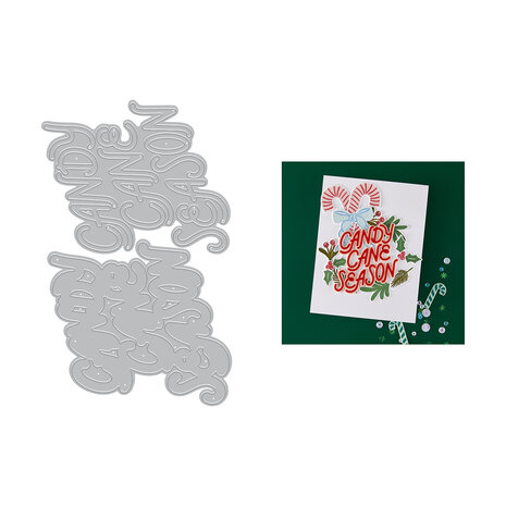 Hero Arts Candy Cane Season Die Set Candy Cane Season (DF254) Hero Arts Candy Cane Season Die Set Candy Cane Season (DF254)