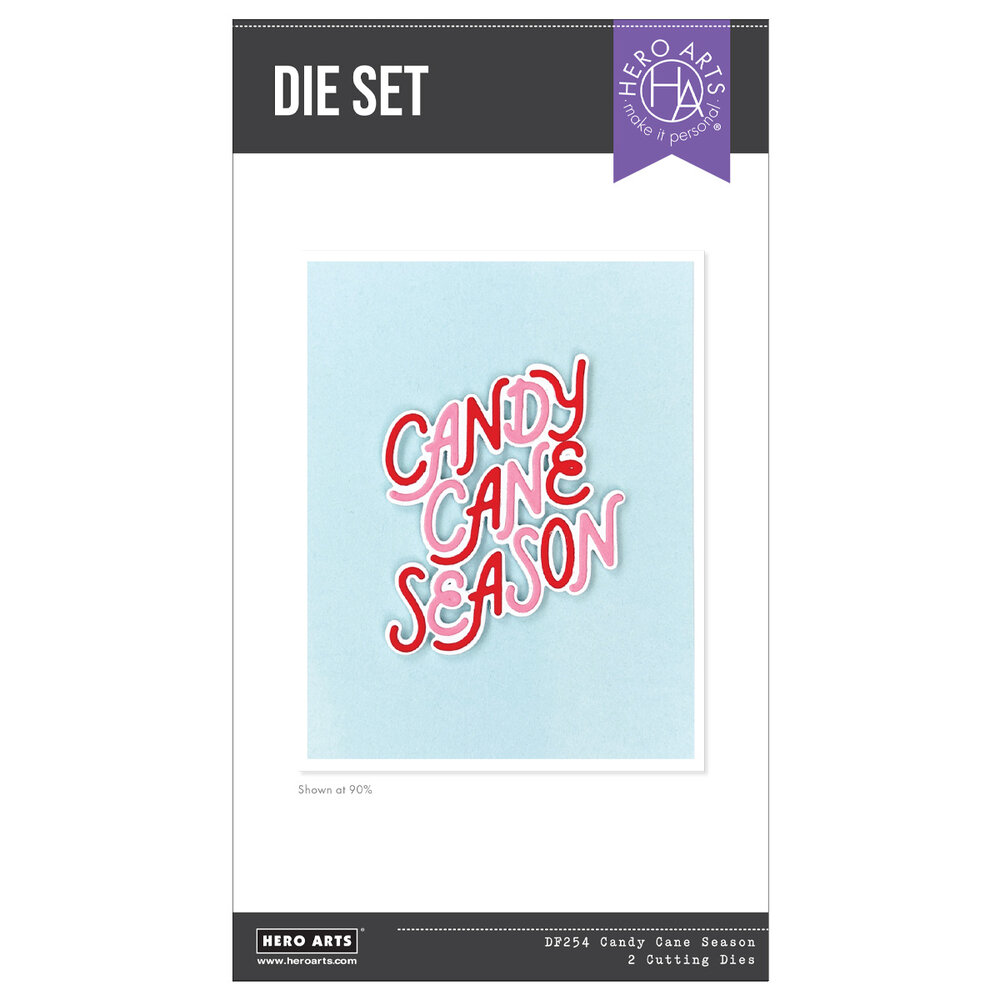Hero Arts Candy Cane Season Die Set Candy Cane Season (DF254) Hero Arts Candy Cane Season Die Set Candy Cane Season (DF254)