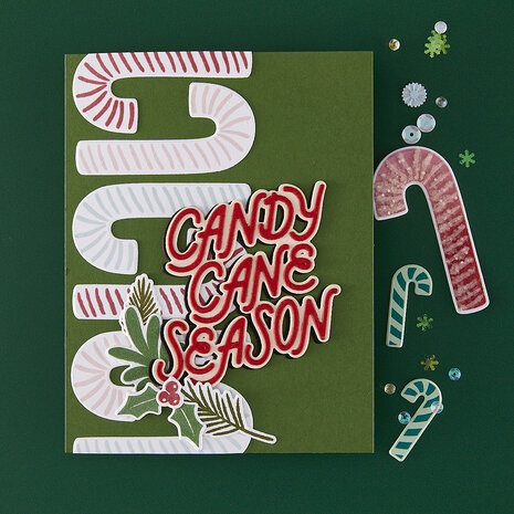 Hero Arts Candy Cane Season Die Set Candy Cane Season (DF254) Hero Arts Candy Cane Season Die Set Candy Cane Season (DF254)