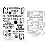 Hero Arts Candy Cane Season Stamp & Cut A Little Merri-Mint (DC321) Hero Arts Candy Cane Season Stamp & Cut A Little Merri-Mint (DC321)