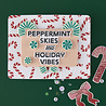 Hero Arts Candy Cane Season Stamp & Cut Candy Cane Swag (DC322) Hero Arts Candy Cane Season Stamp & Cut Candy Cane Swag (DC322)