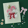 Hero Arts Candy Cane Season Stamp & Cut Candy Cane Swag (DC322) Hero Arts Candy Cane Season Stamp & Cut Candy Cane Swag (DC322)