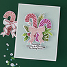 Hero Arts Candy Cane Season Stamp & Cut Candy Cane Swag (DC322) Hero Arts Candy Cane Season Stamp & Cut Candy Cane Swag (DC322)