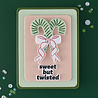 Hero Arts Candy Cane Season Stamp & Cut Candy Cane Swag (DC322) Hero Arts Candy Cane Season Stamp & Cut Candy Cane Swag (DC322)