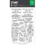 Hero Arts Crackin' Christmas Stamp & Cut A Little Nuts (DC323)