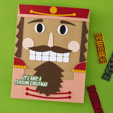 Hero Arts Crackin' Christmas Die Set Big Mouth Nutcracker (DF255) Hero Arts Crackin' Christmas Die Set Big Mouth Nutcracker (DF255)