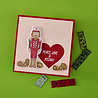 Hero Arts Crackin' Christmas Clear Stamp A Little Nuts (CM814) Hero Arts Crackin' Christmas Clear Stamp A Little Nuts (CM814)