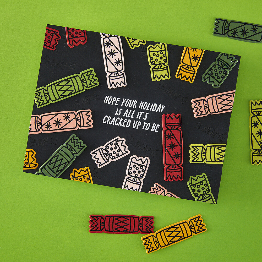 Hero Arts Crackin' Christmas Clear Stamp A Little Nuts (CM814) Hero Arts Crackin' Christmas Clear Stamp A Little Nuts (CM814)