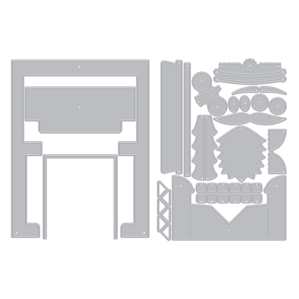 Hero Arts Crackin' Christmas Big Mouth Nutcracker Bundle (WB1178) Hero Arts Crackin' Christmas Big Mouth Nutcracker Bundle (WB1178)