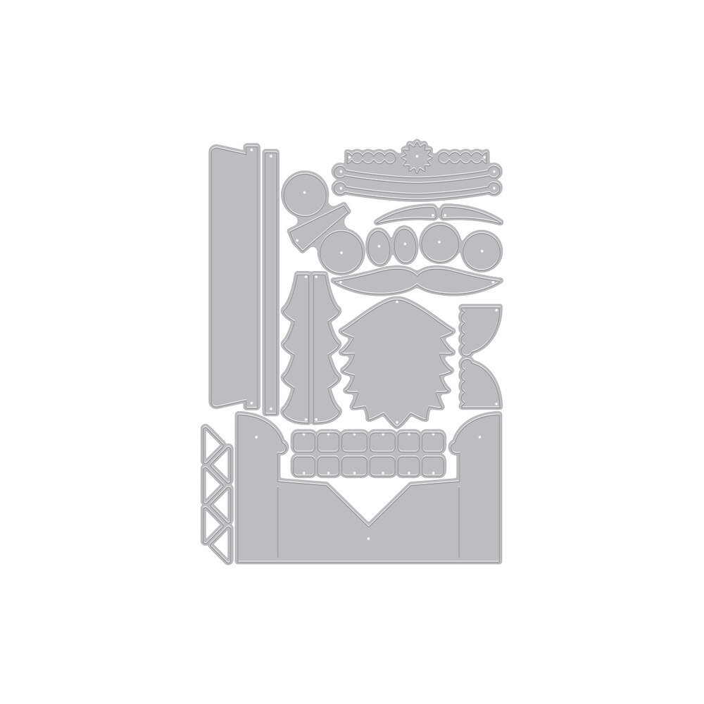 Hero Arts Crackin' Christmas Big Mouth Nutcracker Bundle (WB1178) Hero Arts Crackin' Christmas Big Mouth Nutcracker Bundle (WB1178)