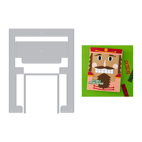 Hero Arts Crackin' Christmas Big Mouth Nutcracker Bundle (WB1178) Hero Arts Crackin' Christmas Big Mouth Nutcracker Bundle (WB1178)