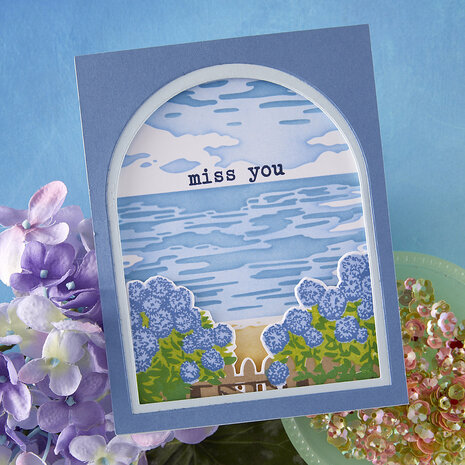 Hero Arts Seaside Blooms HeroScapes Stamps Coastal Blooms (CM808) Hero Arts Seaside Blooms HeroScapes Stamps Coastal Blooms (CM808)