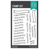 Hero Arts Summer By The Shore Clear Stamps Banner Days (CM810)
