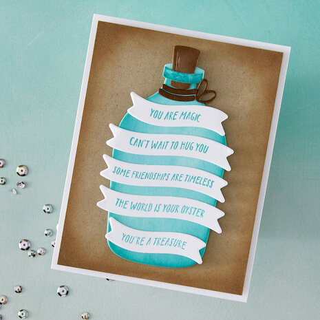 Hero Arts Summer By The Shore Clear Stamps Banner Days (CM810) Hero Arts Summer By The Shore Clear Stamps Banner Days (CM810)