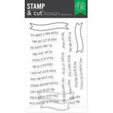 Hero Arts Summer By The Shore Stamp & Cut Banner Days (DC320)