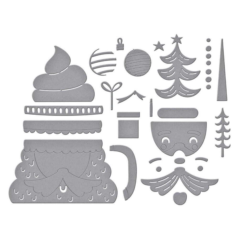 Spellbinders Wonderland Etched Dies Cocoa Wonderland (S5-702) Spellbinders Wonderland Etched Dies Cocoa Wonderland (S5-702)