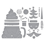 Spellbinders Wonderland Etched Dies Cocoa Wonderland (S5-702)