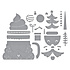 Wonderland Etched Dies Cocoa Wonderland (S5-702) Wonderland Etched Dies Cocoa Wonderland (S5-702)