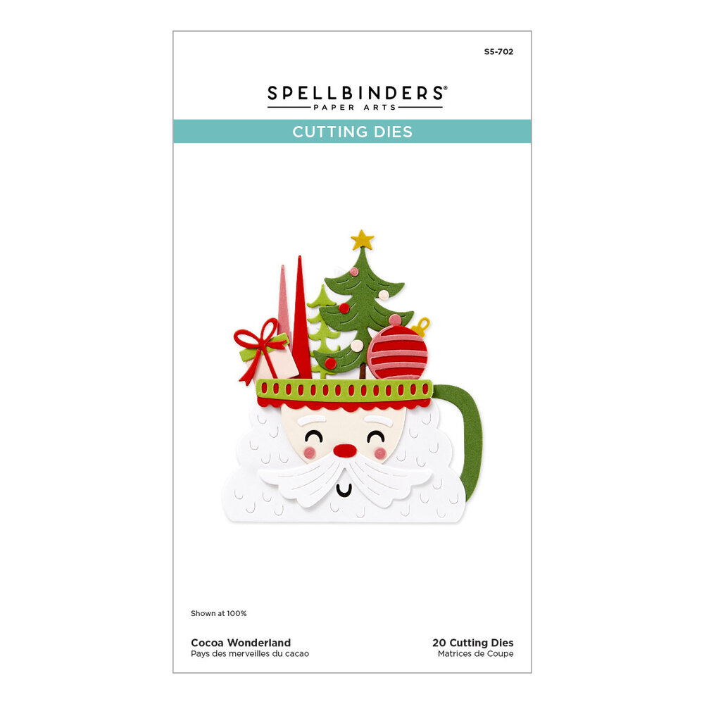 Spellbinders Wonderland Etched Dies Cocoa Wonderland (S5-702) Spellbinders Wonderland Etched Dies Cocoa Wonderland (S5-702)