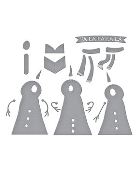 Spellbinders Wonderland Etched Dies The Snow Notes (S4-1461) Spellbinders Wonderland Etched Dies The Snow Notes (S4-1461)