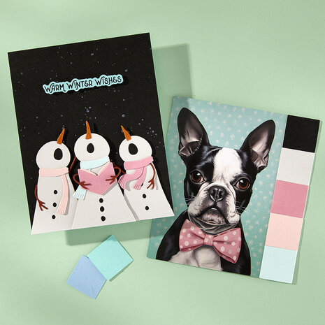 Spellbinders Wonderland Etched Dies The Snow Notes (S4-1461) Spellbinders Wonderland Etched Dies The Snow Notes (S4-1461)