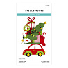 Spellbinders Wonderland Etched Dies Yuletide Ride (S4-1462) Spellbinders Wonderland Etched Dies Yuletide Ride (S4-1462)