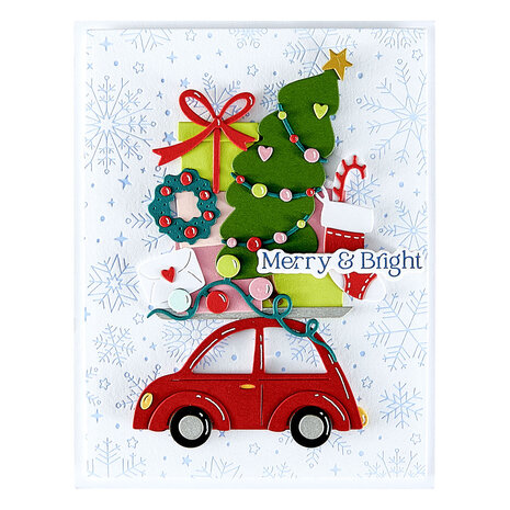 Spellbinders Wonderland Etched Dies Yuletide Ride (S4-1462) Spellbinders Wonderland Etched Dies Yuletide Ride (S4-1462)