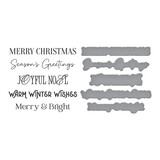Spellbinders Wonderland Plate & Die Set Merry Messages (BP-312) Spellbinders Wonderland Plate & Die Set Merry Messages (BP-312)