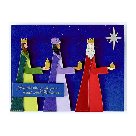 Spellbinders Wonderland Stamp & Die Set The Three Magi (SDS-214) Spellbinders Wonderland Stamp & Die Set The Three Magi (SDS-214)