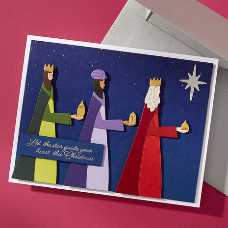 Spellbinders Wonderland Stamp & Die Set The Three Magi (SDS-214) Spellbinders Wonderland Stamp & Die Set The Three Magi (SDS-214)