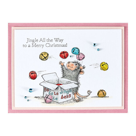 Spellbinders Tree-Mendous Christmas Cling Rubber Stamp Set Jingle Bell Wishes (RSC-058) Spellbinders Tree-Mendous Christmas Cling Rubber Stamp Set Jingle Bell Wishes (RSC-058)