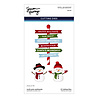 Spellbinders North Pole Friends Etched Dies North Pole Sentiments (S5-707) Spellbinders North Pole Friends Etched Dies North Pole Sentiments (S5-707)