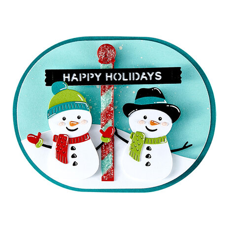 Spellbinders North Pole Friends Etched Dies North Pole Sentiments (S5-707) Spellbinders North Pole Friends Etched Dies North Pole Sentiments (S5-707)