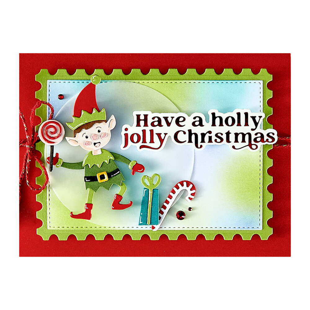 Spellbinders North Pole Friends Etched Dies Santa's Elves (S4-1472) Spellbinders North Pole Friends Etched Dies Santa's Elves (S4-1472)