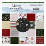 Spellbinders Merry Moments 6x6 Inch Paper Pad (SCSP-021)