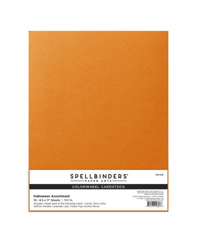 Spellbinders Halloween Assortment 8.5x11 Inch ColorWheel Cardstock (10 Sheets) (CSA-025) Spellbinders Halloween Assortment 8.5x11 Inch ColorWheel Cardstock (10 Sheets) (CSA-025)