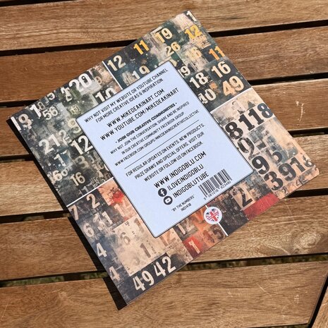 IndigoBlu By the Numbers 8x8 Inch Paper Book (IND1410)
