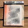 IndigoBlu Halftone Solo Red Rubber Stamp (IND1404) IndigoBlu Halftone Solo Red Rubber Stamp (IND1404)