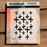 IndigoBlu Hexes Solo Red Rubber Stamp (IND1402)