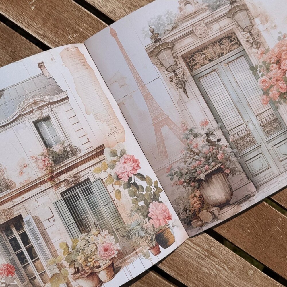 IndigoBlu La Vie Parisienne 8x8 Inch Paper Book (IND1439)