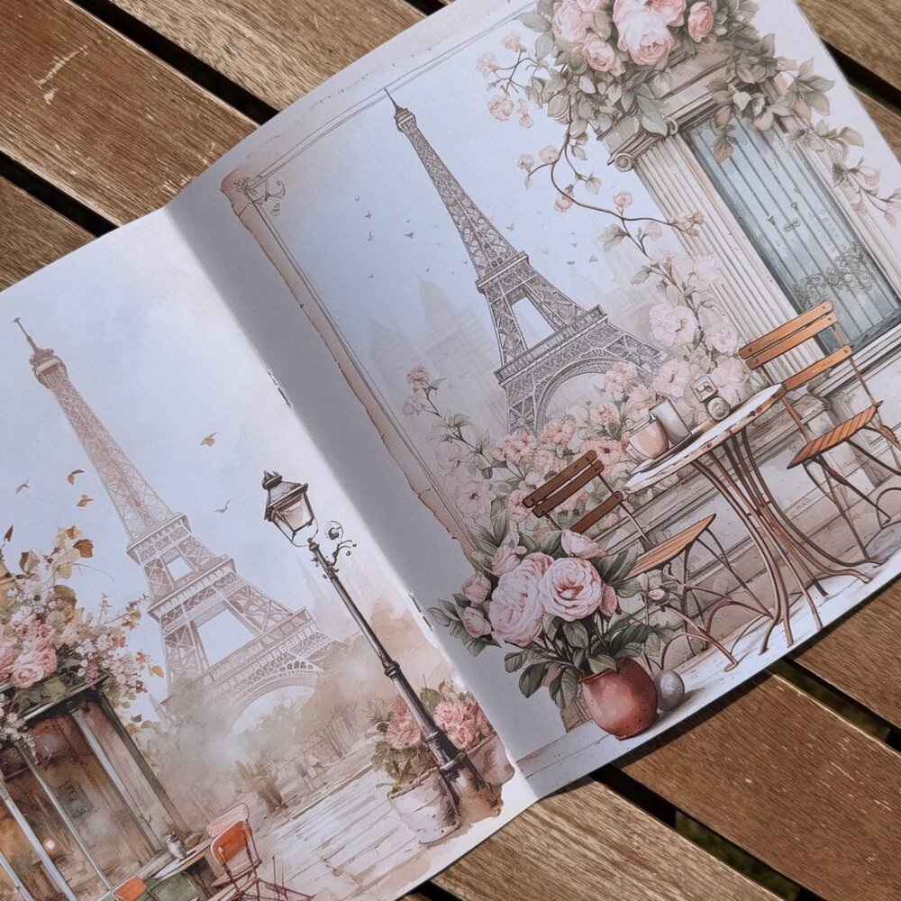 IndigoBlu La Vie Parisienne 8x8 Inch Paper Book (IND1439)
