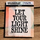 IndigoBlu Shine Solo Red Rubber Stamp (IND1403)
