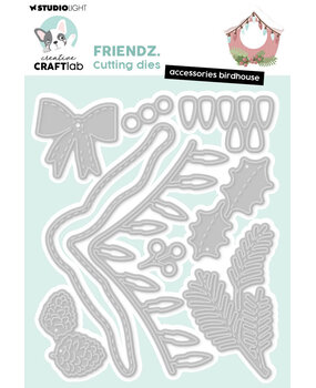 Creative Craftlab Accessoiries Birdhouse Friendz Cutting Die (CCL-FR-CD1042)